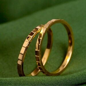 Aurate mini infinity ring 14K gold